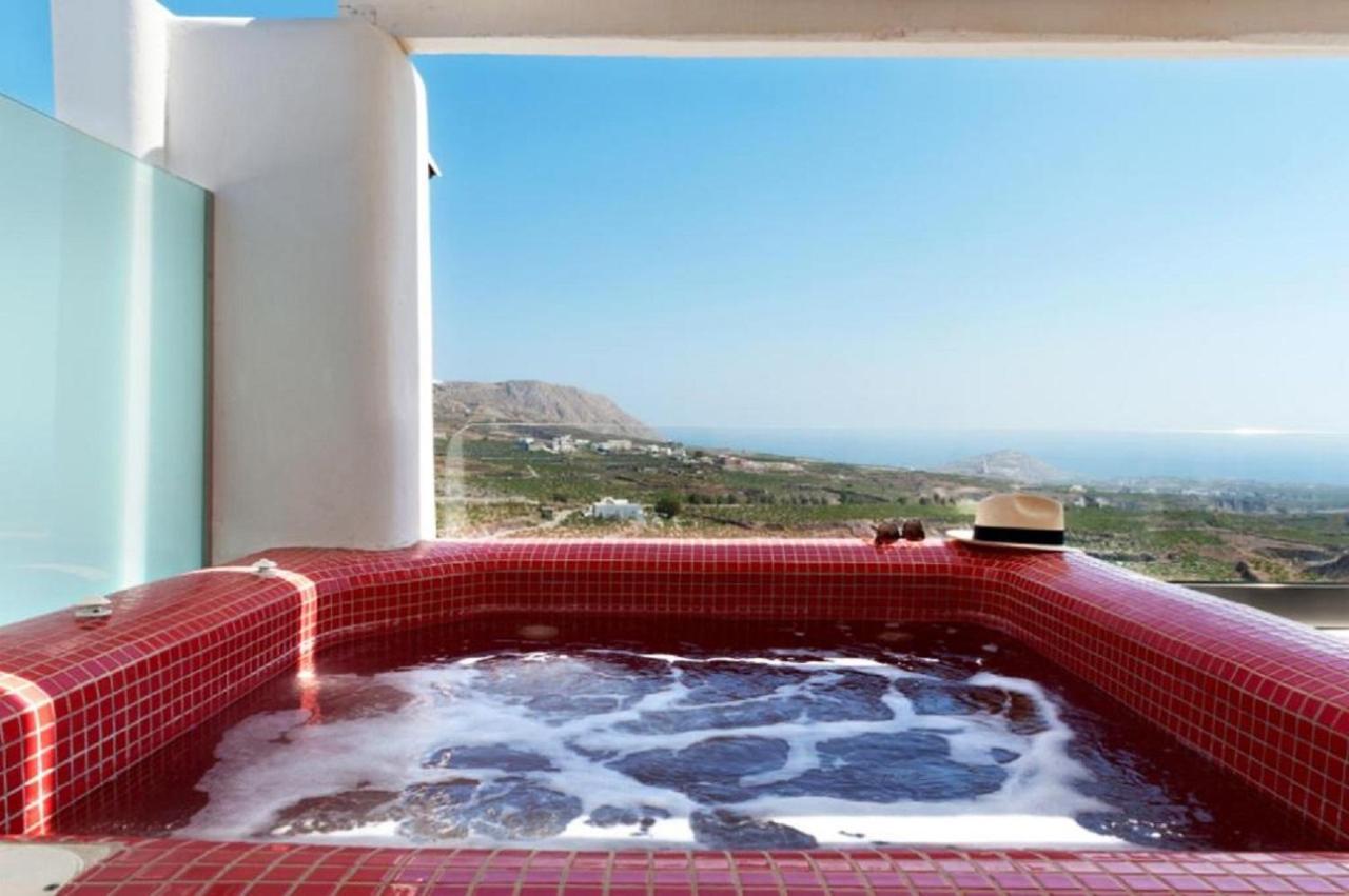 Christou Estate & Villas Pyrgos Kallistis Bagian luar foto