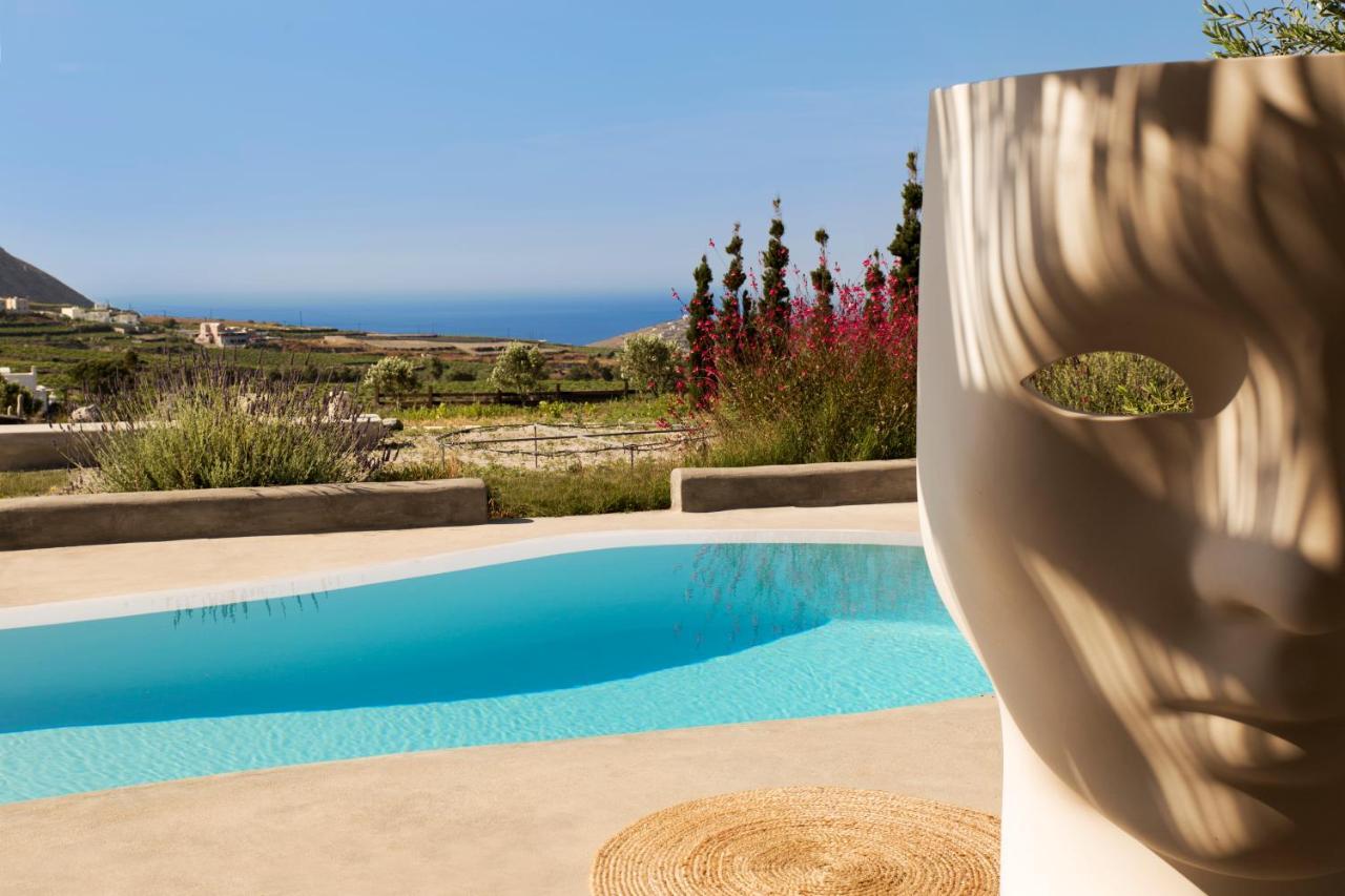 Christou Estate & Villas Pyrgos Kallistis Bagian luar foto